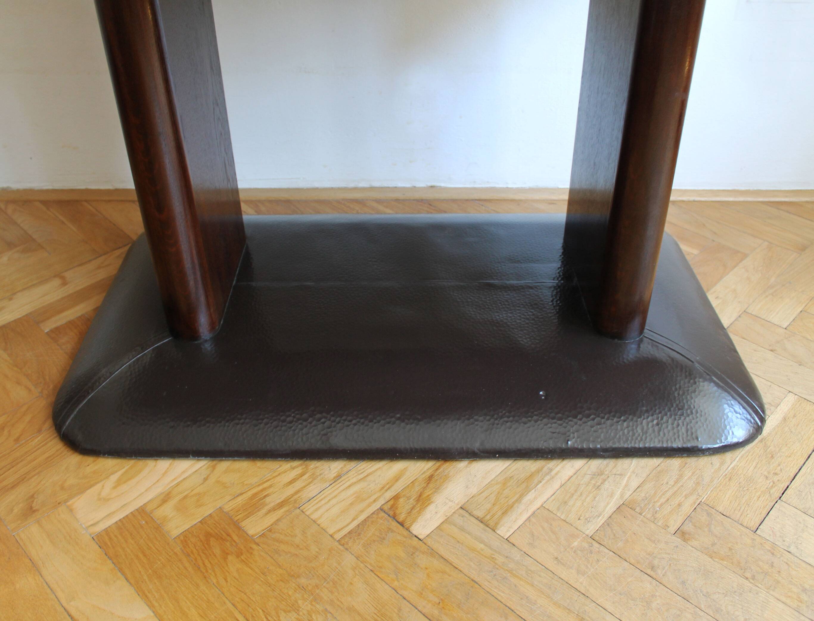 UP Brno Extendable Dining Table by Jindrich Halabala, 1930s