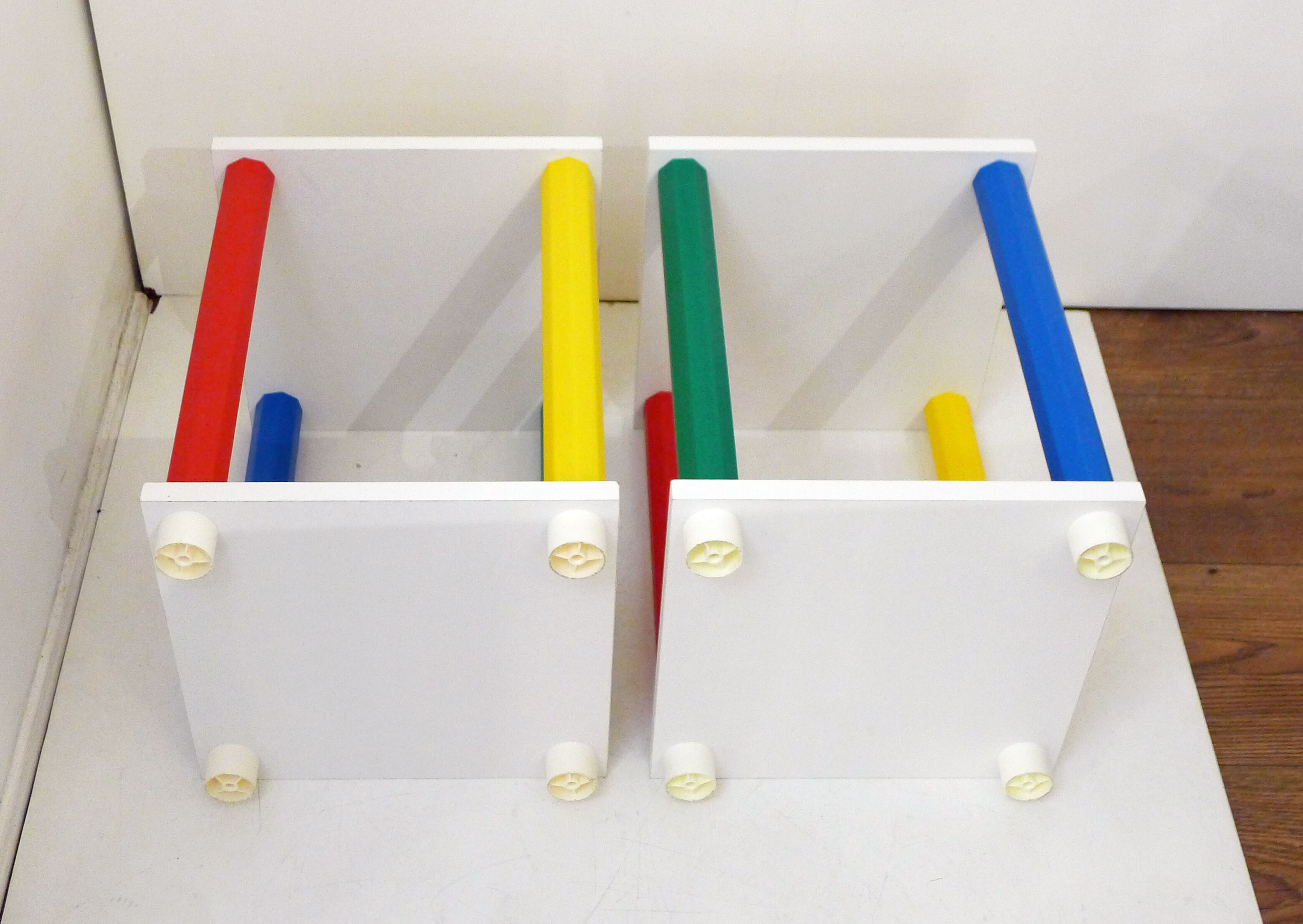 Paire de tables chevets 1980'