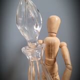 Pyramid crystal decanter