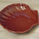 Set of 3 French Vintage Emile Henry Brown Coquille St Jaques Serving Dishes 4680