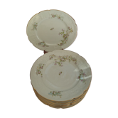 8 old flat plates