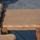 Nesting tables in oak from the 1930s.