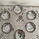Guy Degrenne ice cream or sorbet cups, 18/10 stainless steel, lot 9