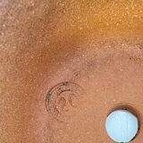 Pot and saucer clarous france pottery