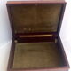 Gold-style leather leather chest