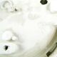 Industrial ceiling lamp, plastic metal, Poland, 1970s