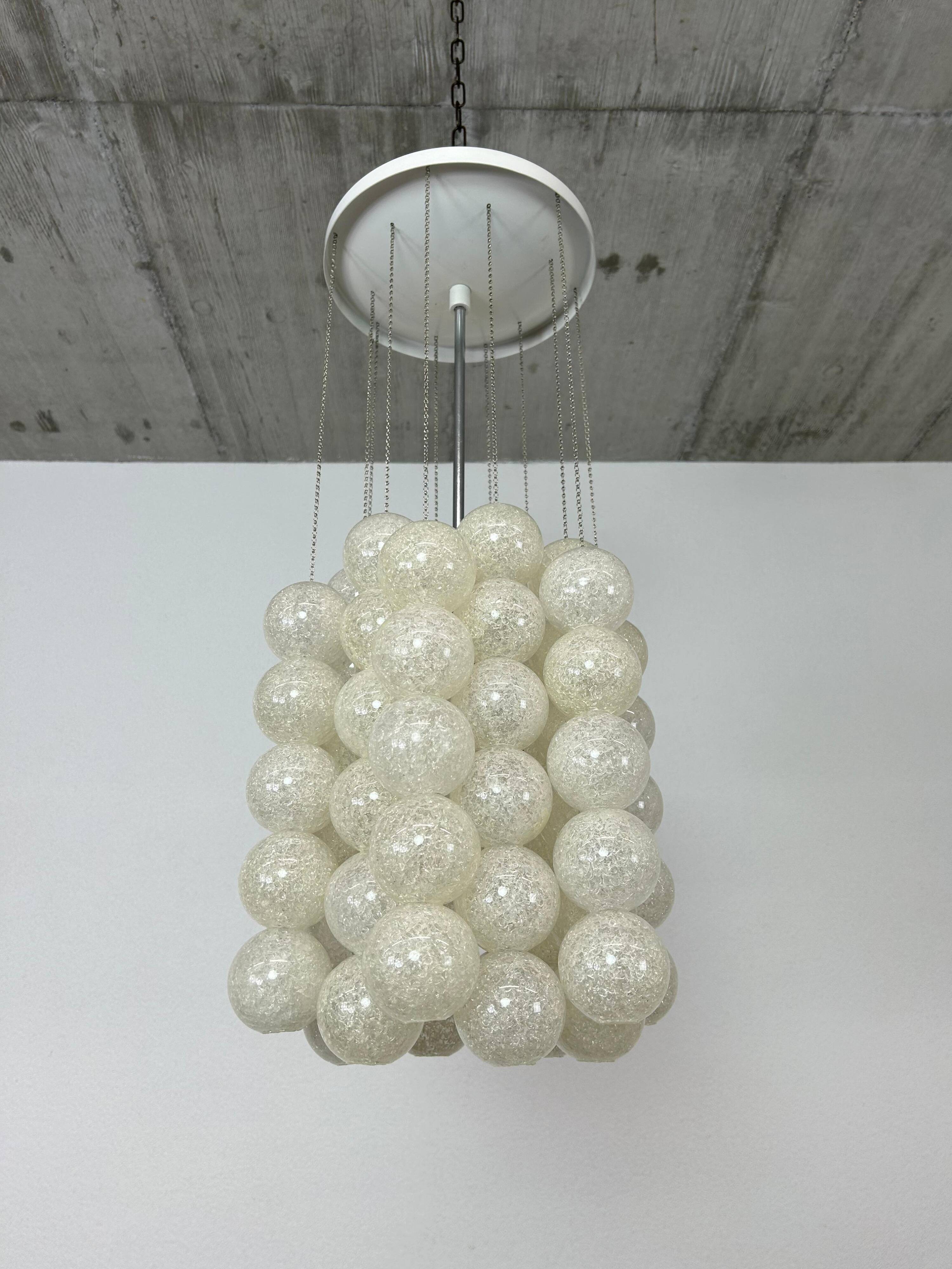 Lampe suspendue Napako design milieu du siècle
