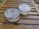 Set of 2 ceiling lights with a small bubble effect (L-0231)