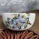 Vintage ceramic relief ashtray