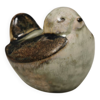 Stoneware bird designed by Joseph Simon for Søholm Denmark 1960-70s.