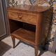Table de chevet en bois art déco France 1940