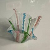 Vase en forme de mouchoir, années 50, Murano, Italie