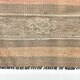 3x12 Brown Mustard Turkish Kilim Runner Rug 101x353Cm