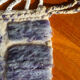 Lilac blue Moroccan Berber corridor carpet