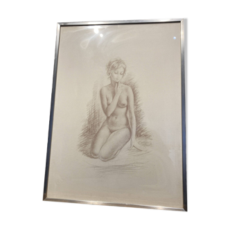 Drawing of a nude.