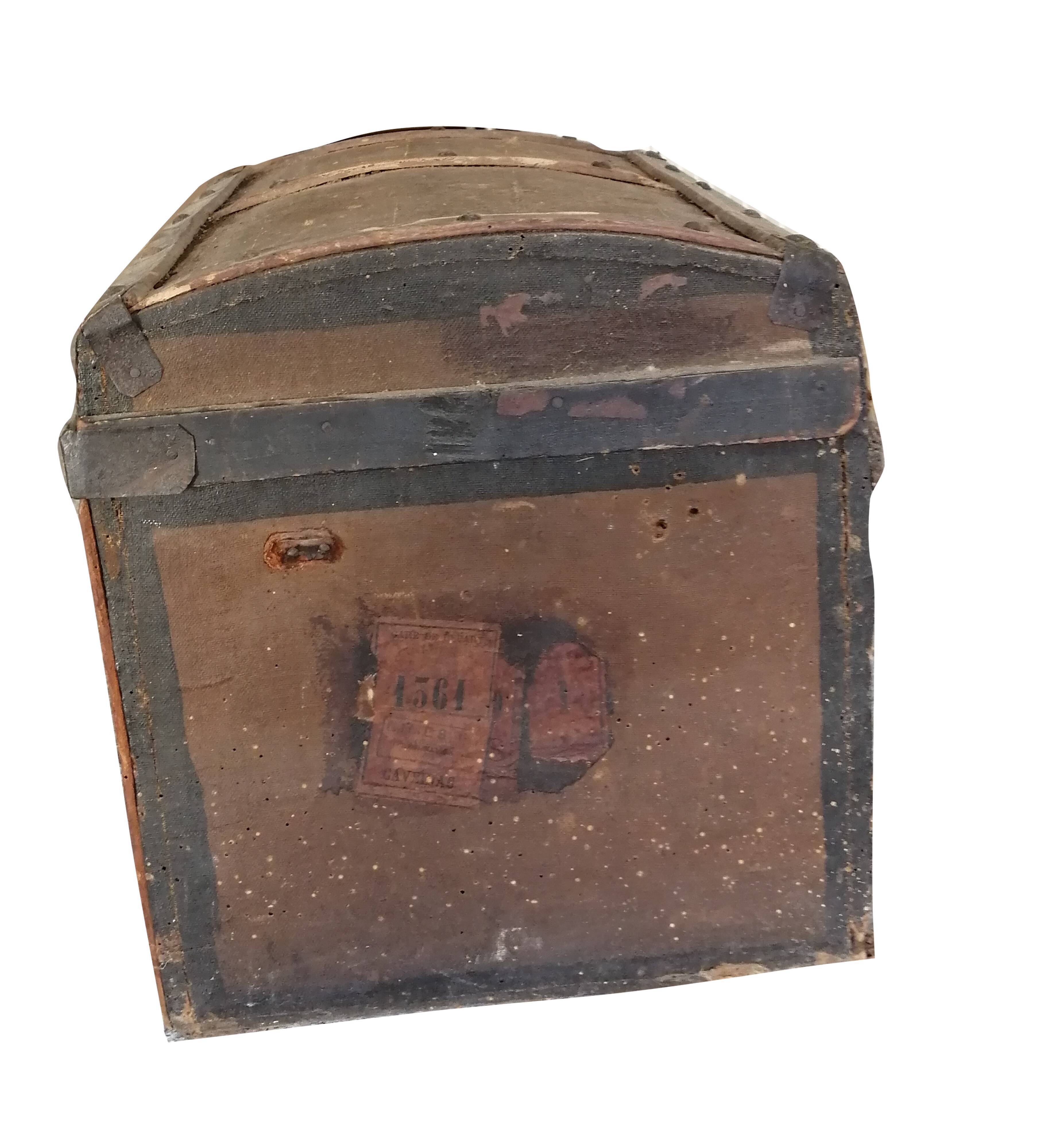 Malle de voyage ancienne