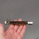 Old cigar cutter of stag horn and stainless steel. Solingen Germany 50-60s