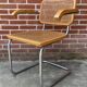 Chair model Cesca by Marcel Breuer with armrests B64