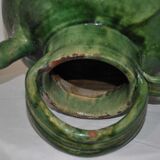 Jug in glazed old water pitcher southern france chevrette