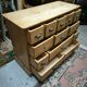 Pine chest of drawers with 13 drawers