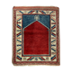 Vintage Afghan kazak  Rug ,Feiner Handgeknüpfter Orientteppich Afghan Kazak Teppich, 110X87 cm