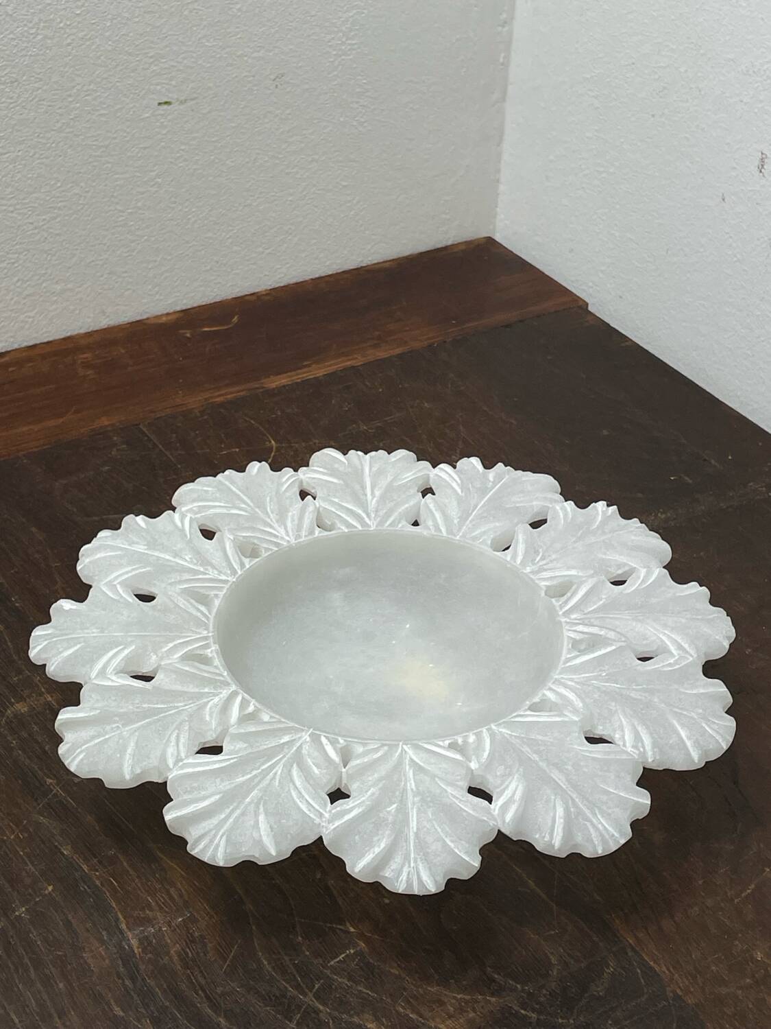 Handmade alabaster bowl
