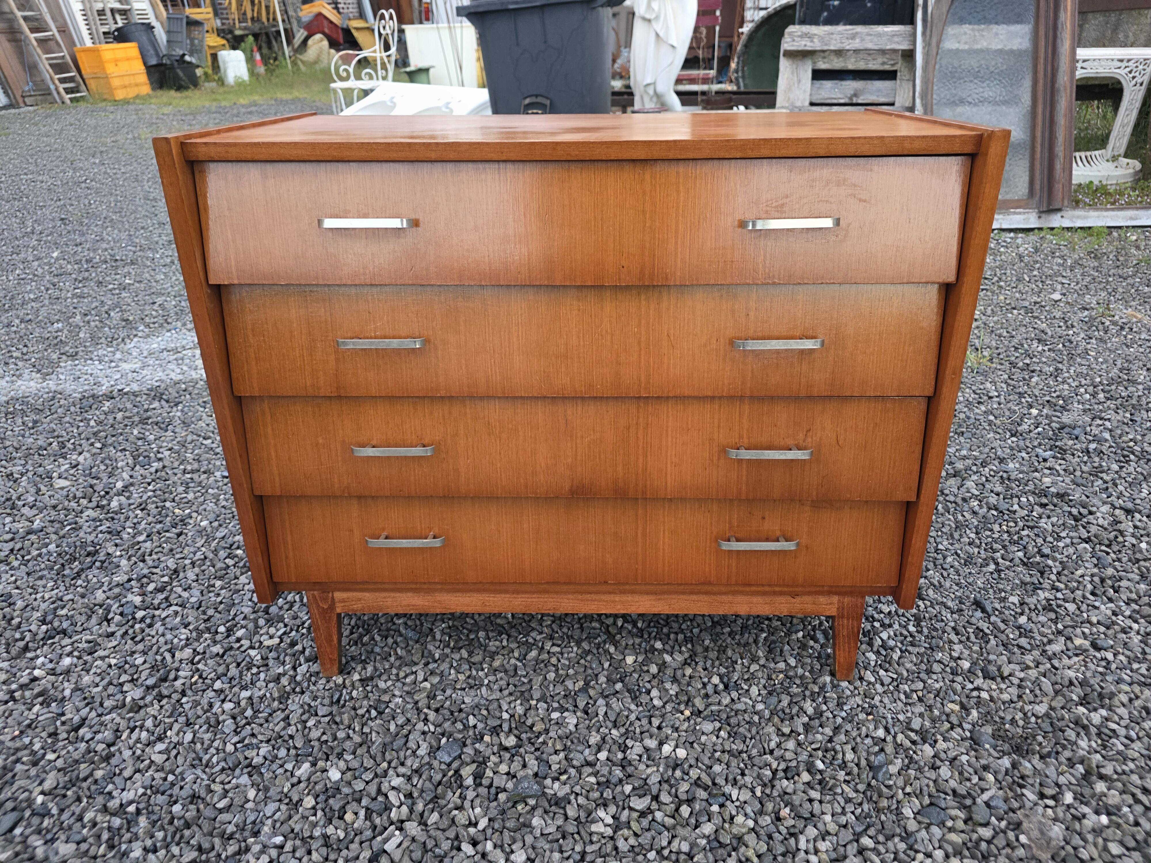 Vintage teak commode from the 1960s.
