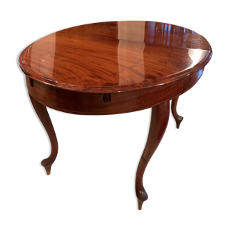 Old mahogany dining room table