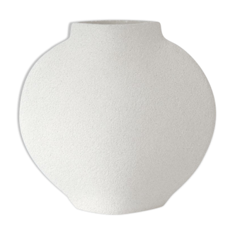 Ceramic vase 'moon [s] - white'