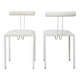 Paire de chaises post moderne, Artelano, 1980s