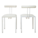 Paire de chaises post moderne, Artelano, 1980s