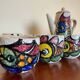 60s ceramic coffee set