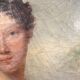 Portrait of woman in white dress, 19th century