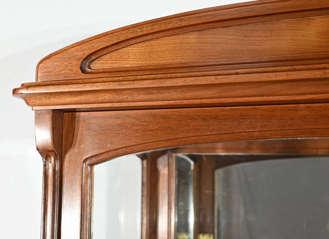 Mahogany Bar Furniture, attributed to Maison E.Diot, Art Nouveau – 1900