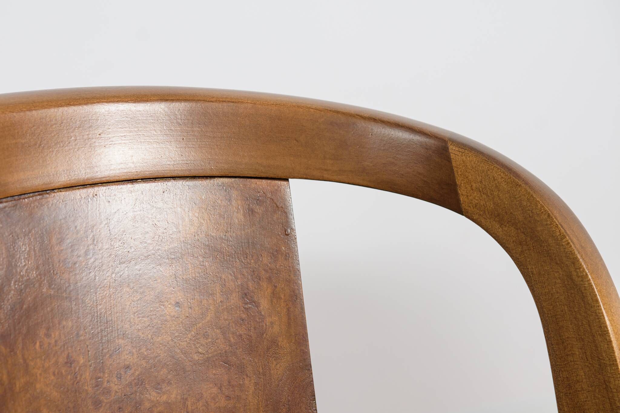 Art Deco Dining Chairs Gondola, Rene Melin, France, 1930s, Set of 6