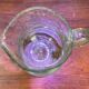 Riom glass pitcher