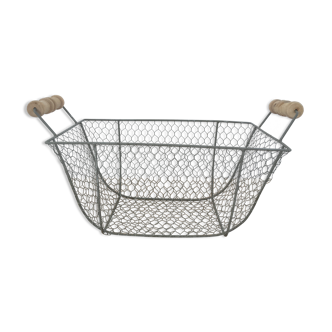 Metal market garden basket
