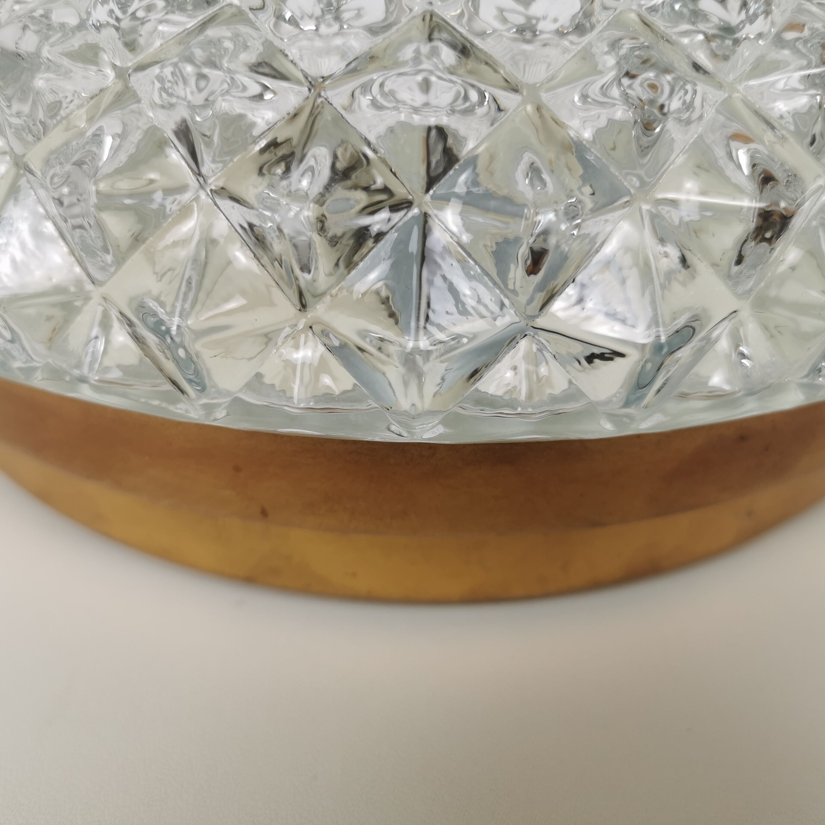 Ceiling lamp cut glass