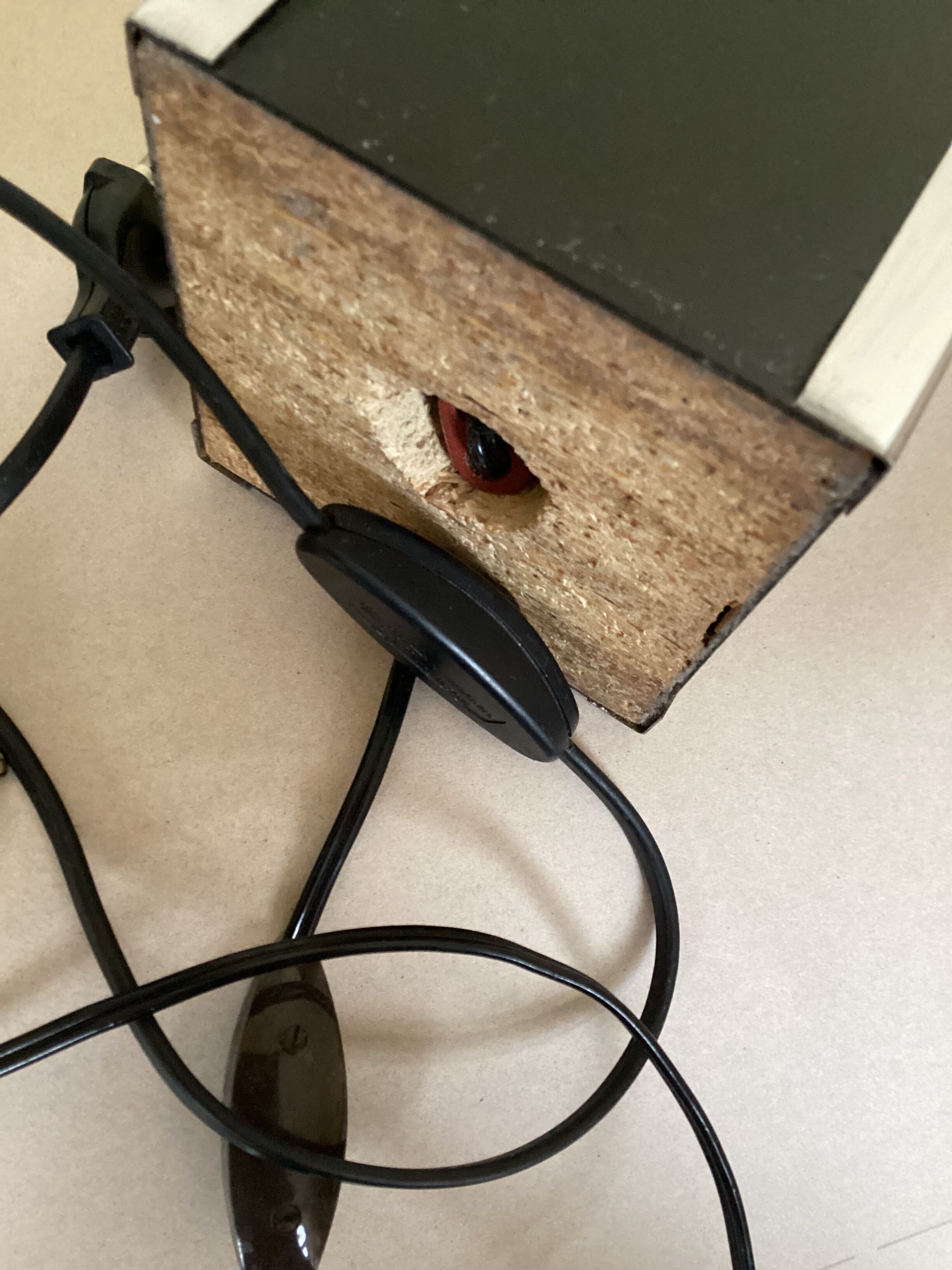 Pair of lamp feet years 70-80