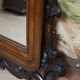 Very important carved wooden mirror, dating from the 19th century, Napoleonic III period.