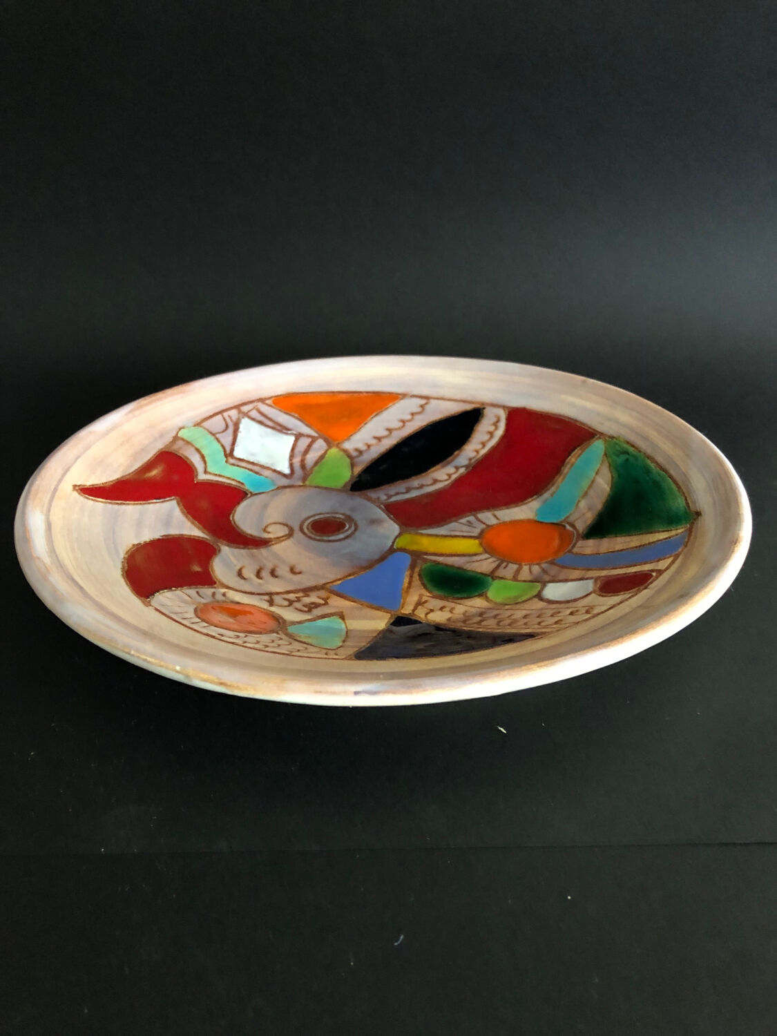 Vallauris decorative plate