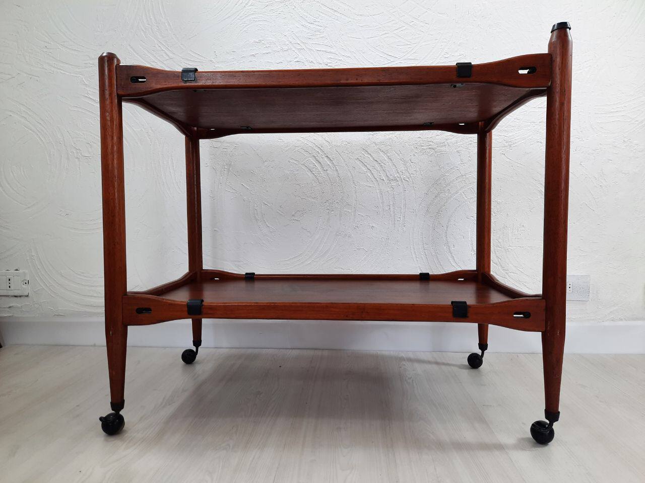 Wooden food trolley 1950