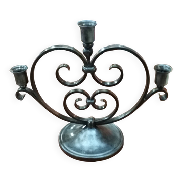 Chandelier en fer forgé de Charles Piguet