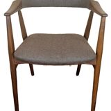 Teak armchair desk chair Th. Harlev for Farstrup 60/70