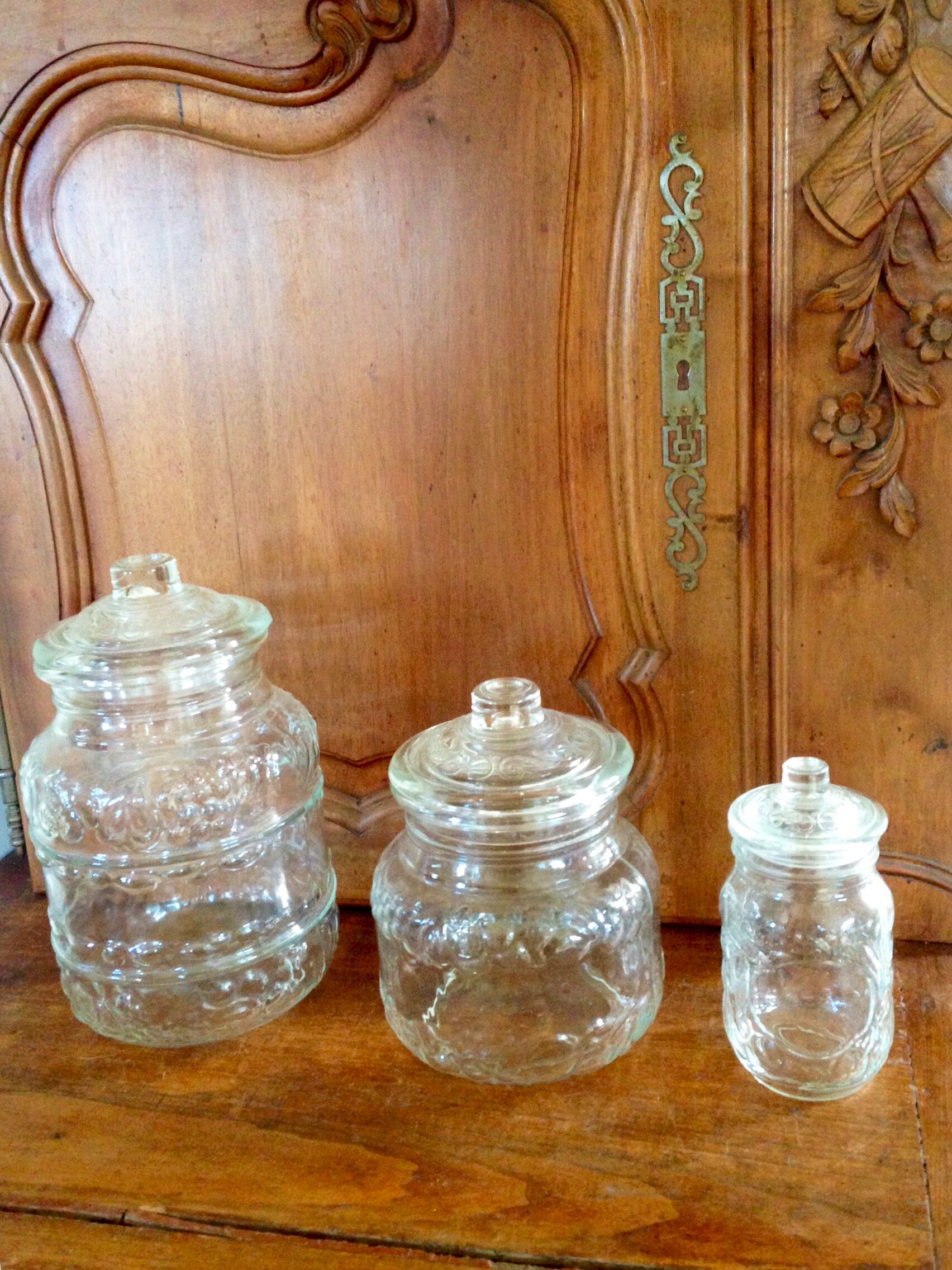 Trio of bonbonnières