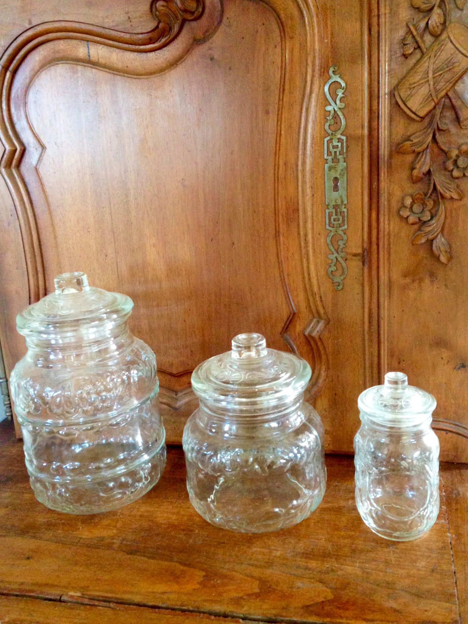 Trio de bonbonnières
