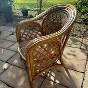 Fauteuil en osier