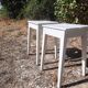 Pairs of workshop/farmhouse stools