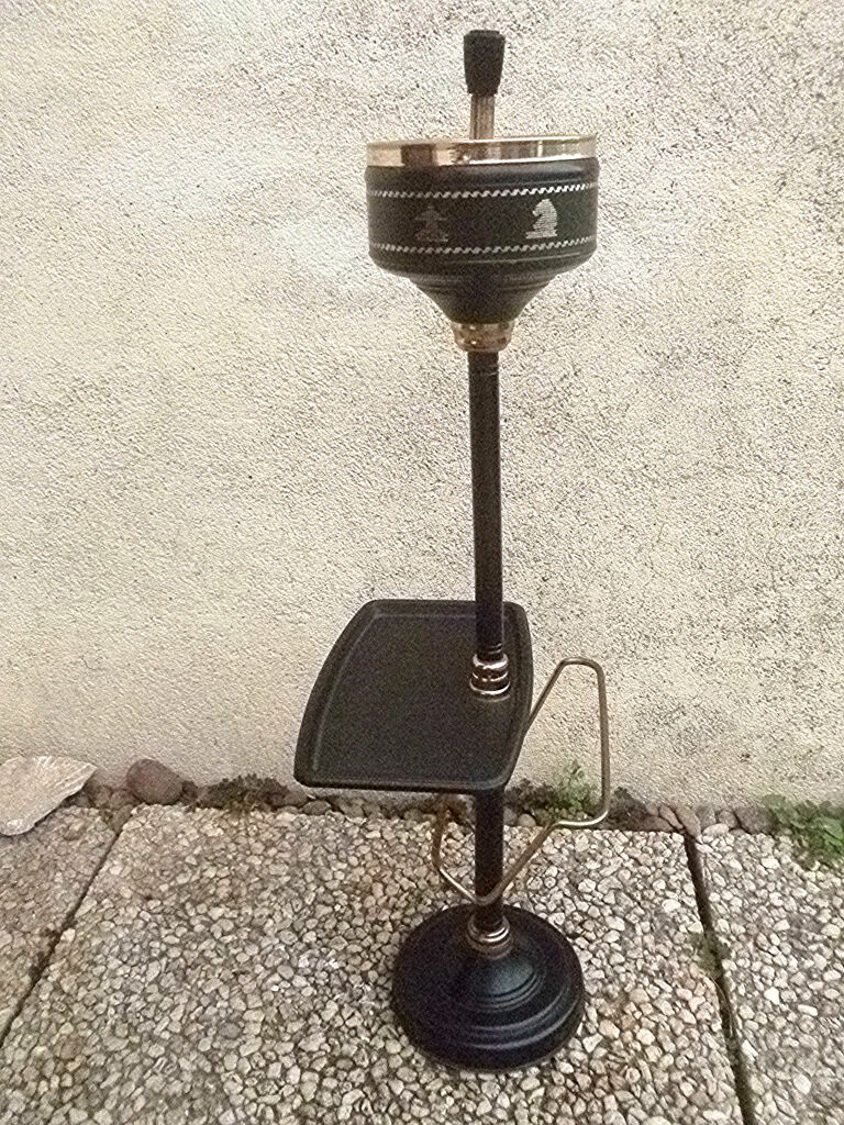 Vintage standing ashtray