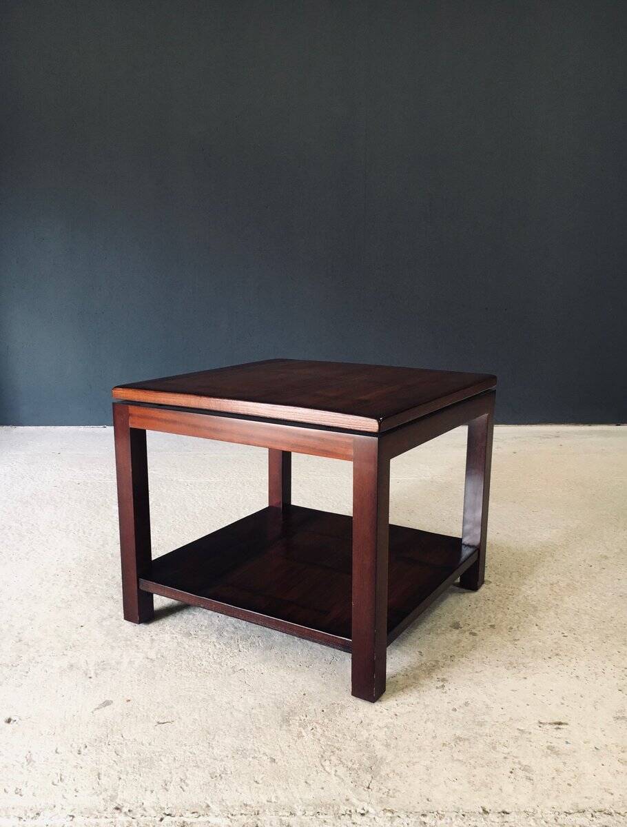 Postmodern Bamboo Side Table by Axel Vervoordt, Belgium, 1980s